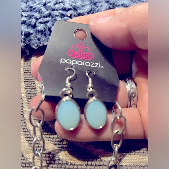 Ocean Blues Necklace & Earrings Set - Picture 4 of 4